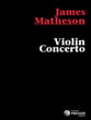 Violin Concerto Orchestra Scores/Parts sheet music cover
